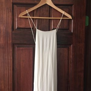 Zara White Maxi Dress