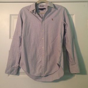 Ralph Lauren seersucker button up