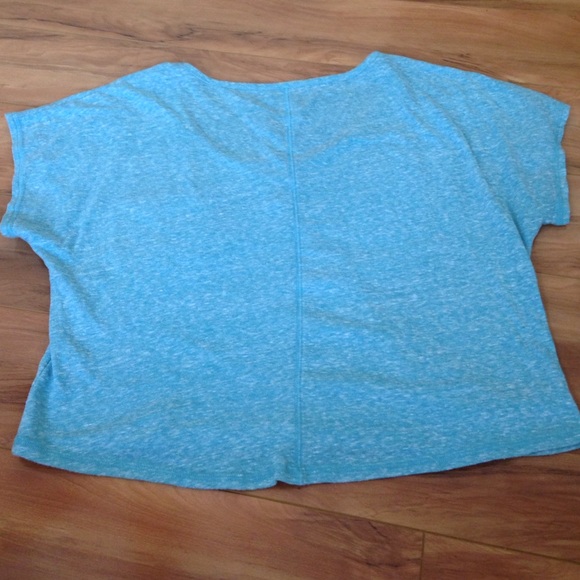 Blue Crop Top - Picture 2 of 2