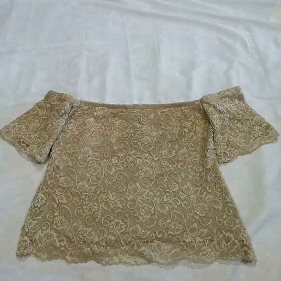*FINAL PRICING* Large Lace  blouse THE LIMITED