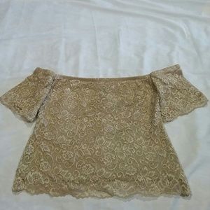 *FINAL PRICING* Large Lace  blouse THE LIMITED