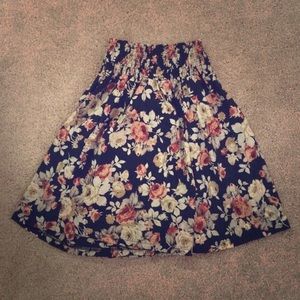 Floral skort