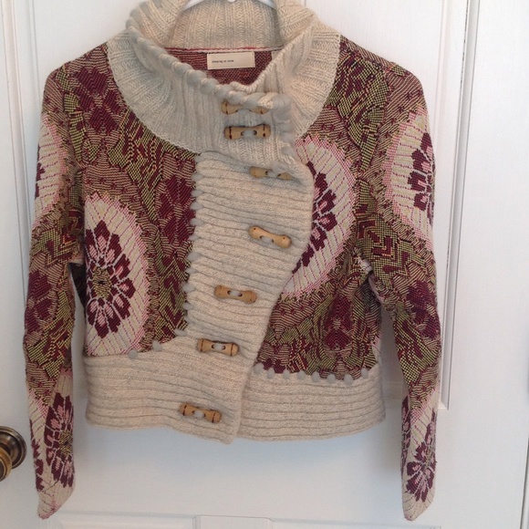 Multi-colored cardigan purchased at Anthropologie - Picture 1 of 4