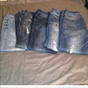 Bundle 5 pair of Men Aeropostale jeans
