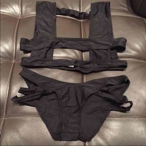 Sexy 2 piece bathing suit size L