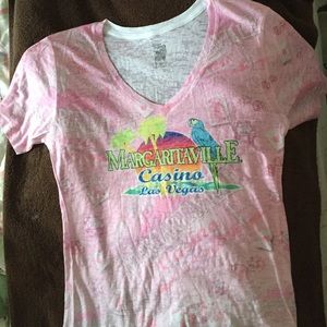 Pink shirt Margaritaville Las Vegas