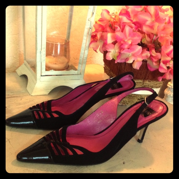 Price LOWERED🌷COACH black slingback ❗️final price