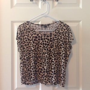 F21 Cheetah Print Top