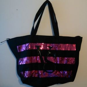Nwot VS sequin tote bag (Reserved Do Not Buy)