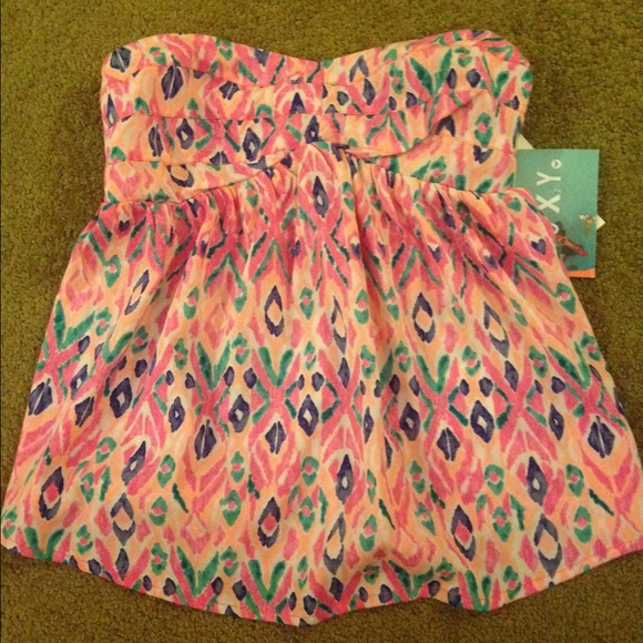Strapless Top