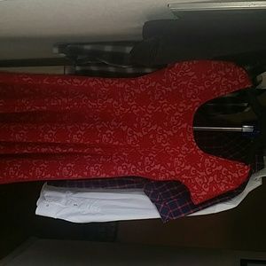 Red dress
