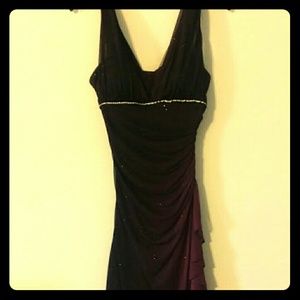 Dillards Elegant Violet Dress