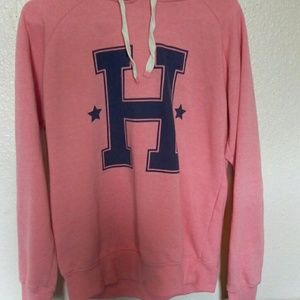 Bright pink sweatshirt
