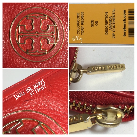 TORY BURCH AMANDA ZIP CONTINENTAL WALLET - Picture 4 of 4