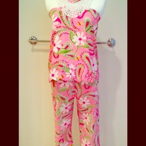 Lilly Pulitzer Set Top and Pant