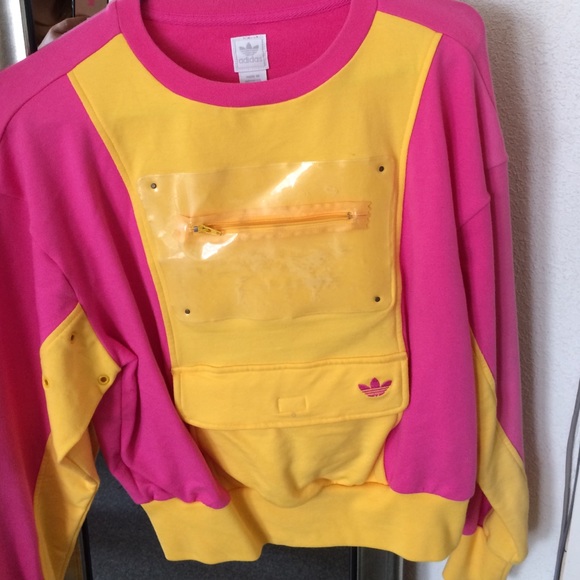 super unique Adidas track jacket size small