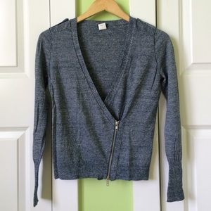 Blue J. Crew sweater