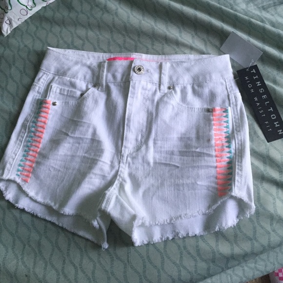 High waisted shorts