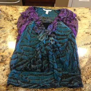 Diane Von furstenburg top, size 2.