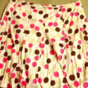Size 22/24 polka dot skirt