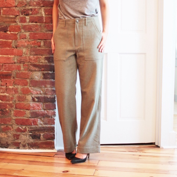 SOLD JCrew Wool Army Pant