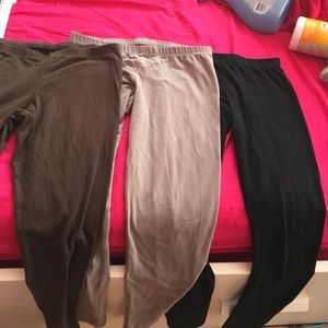 Cotton Legging Trio