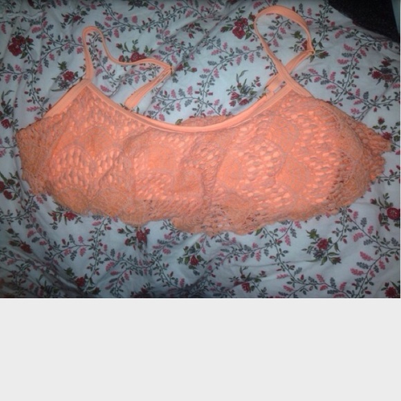 Crochet bikini top