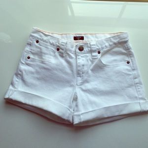 White J Crew shorts