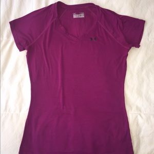 Under Armour UA Heat Gear V Neck Tee