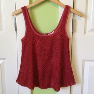 Red tank top!