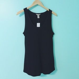 BNWT Banana Republic Black Tank Top