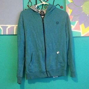blue green hoodie!