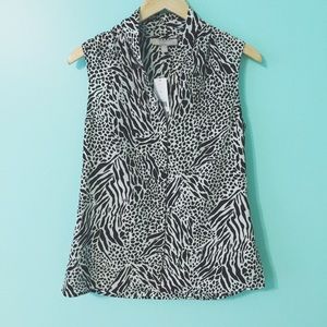 BNWT Banana Republic Animal Print Tank Top