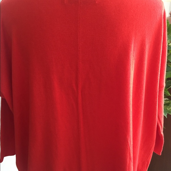 Bright Orange Pullover Top - Picture 2 of 4