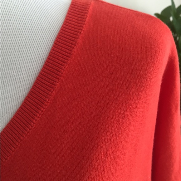 Bright Orange Pullover Top - Picture 3 of 4