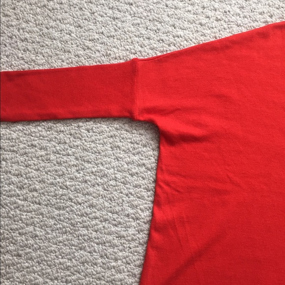 Bright Orange Pullover Top - Picture 4 of 4