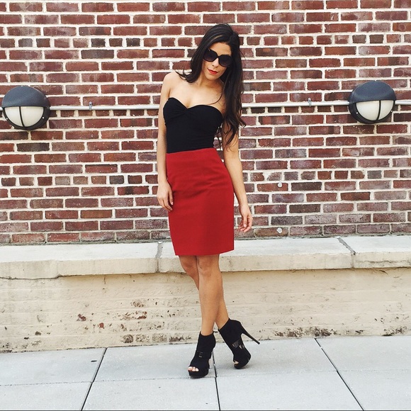 🚫SOLD🚫RALPH LAUREN [Purple Label] Pencil Skirt - Picture 2 of 4