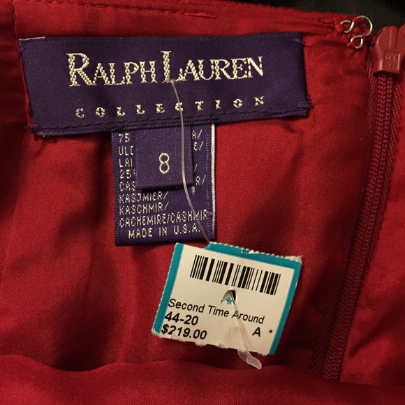 🚫SOLD🚫RALPH LAUREN [Purple Label] Pencil Skirt - Picture 4 of 4