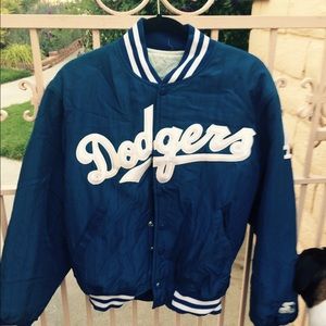 Authentic Dodgers Jacket  Size Adult S