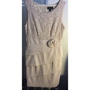 Cream Dress