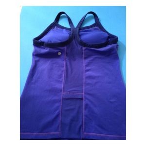 Lululemon Racerback Periwinkle Blue Yoga Top