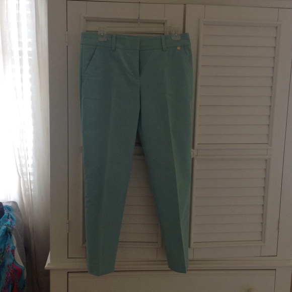 Trina Turk turquoise pants