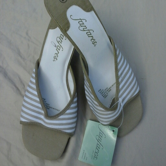 Fanfares mini heel NWT size 8.5