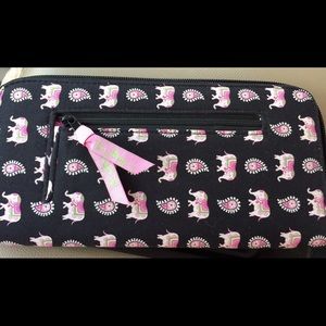 Pink elephant wallet