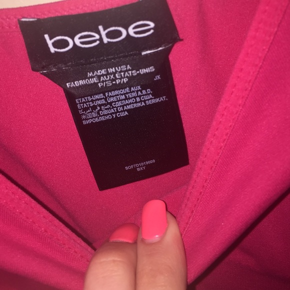 Nwot bebe top - Picture 4 of 4