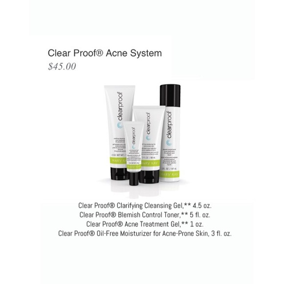 Clear Proof acne system