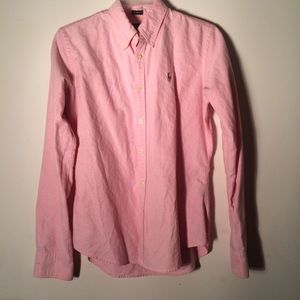 Pink button down Ralph Lauren Shirt