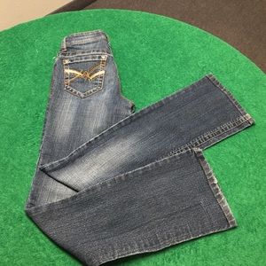 l.e.i Ashley  low rise boot jeans