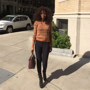 Sparkly multitone sweater