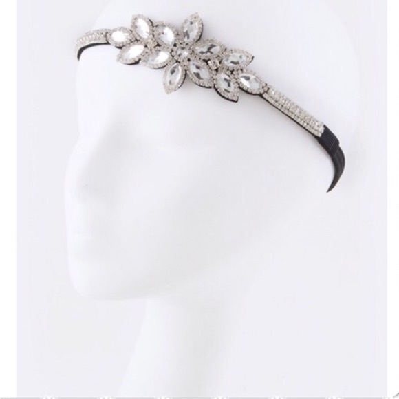 🆕 Posh Party or Bridal Rhinestone Headband - Picture 3 of 5